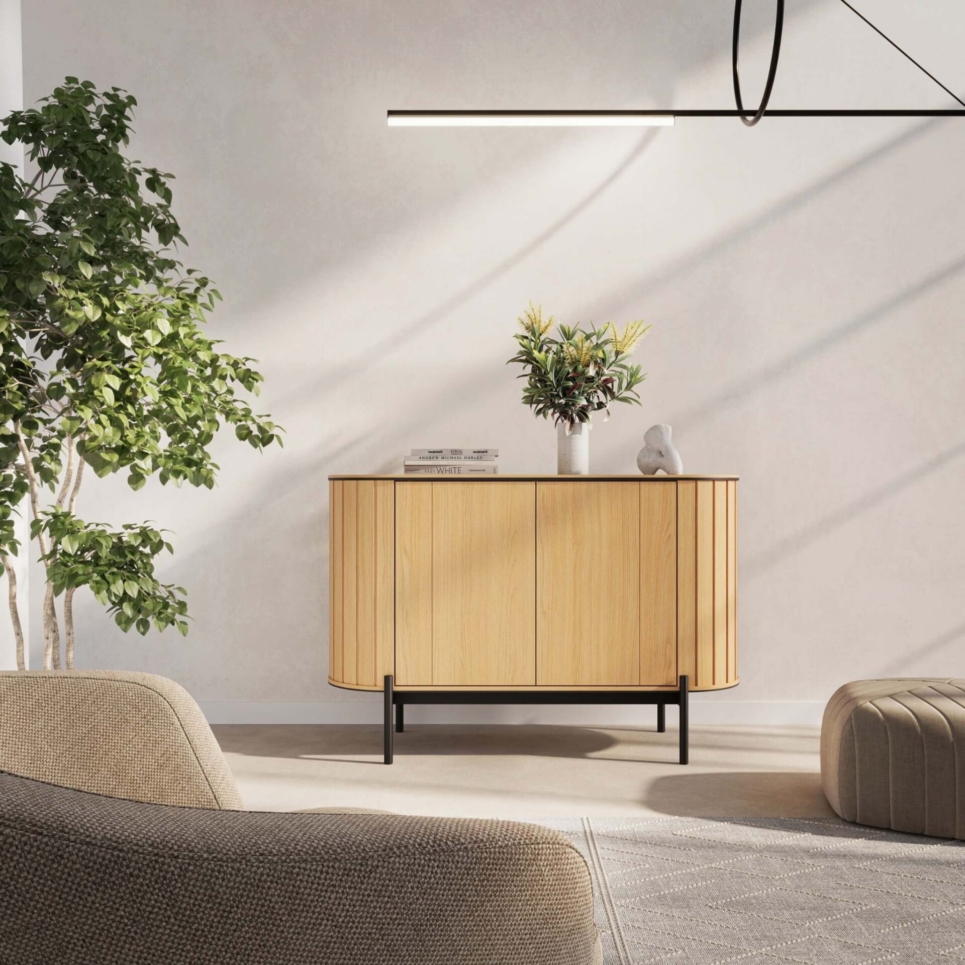 ROTTO RT-02 2D komoda | Vincenza ąžuolas, eukaliptas — изображение 6