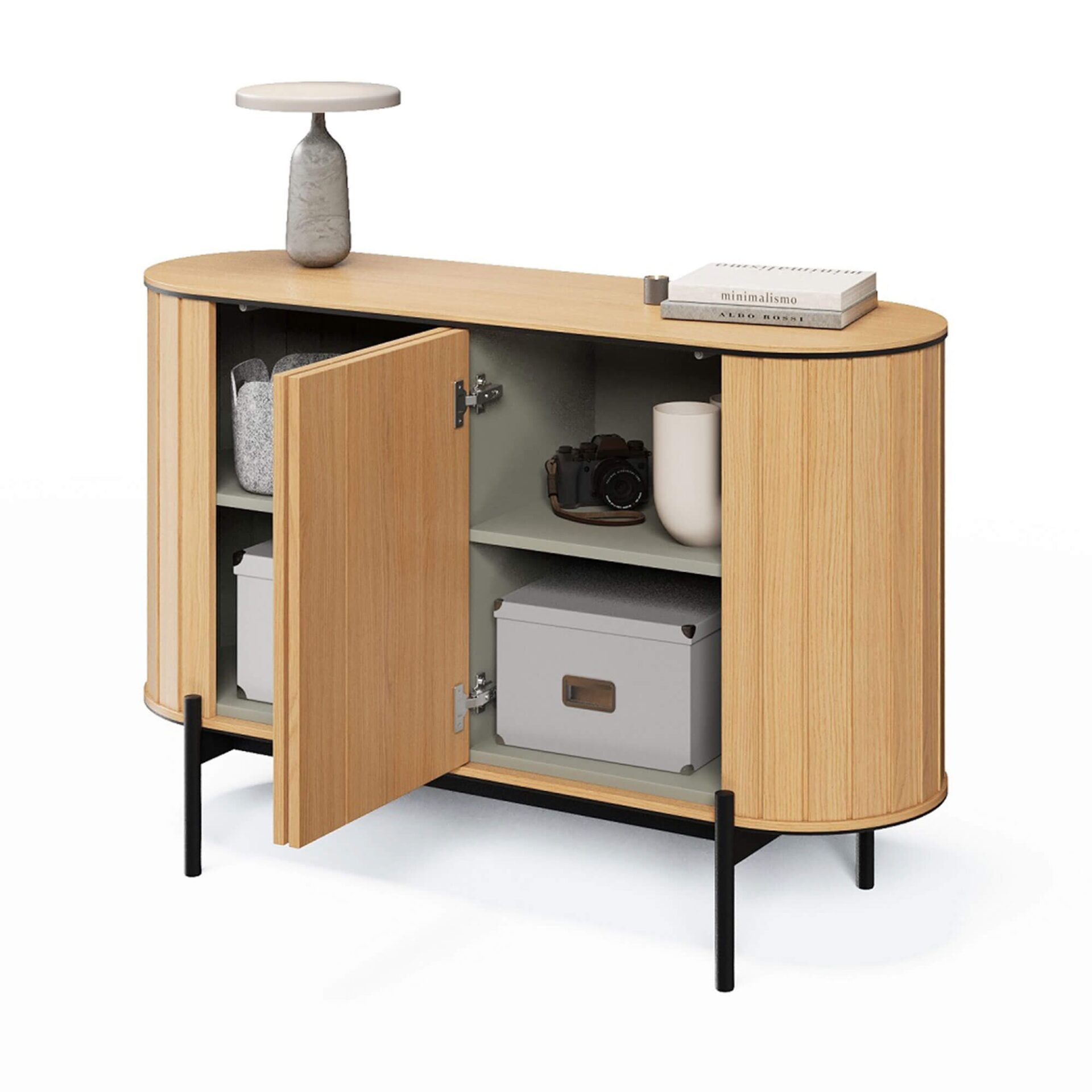 ROTTO RT-02 2D komoda | Vincenza ąžuolas, eukaliptas — изображение 4