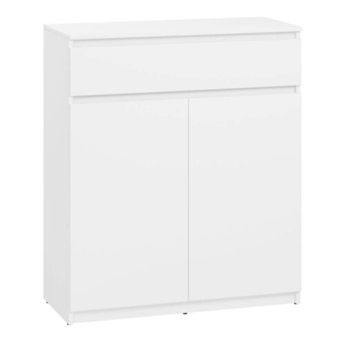 SIMPLY SM-02 2D1S komoda su stalčiais | Balta
