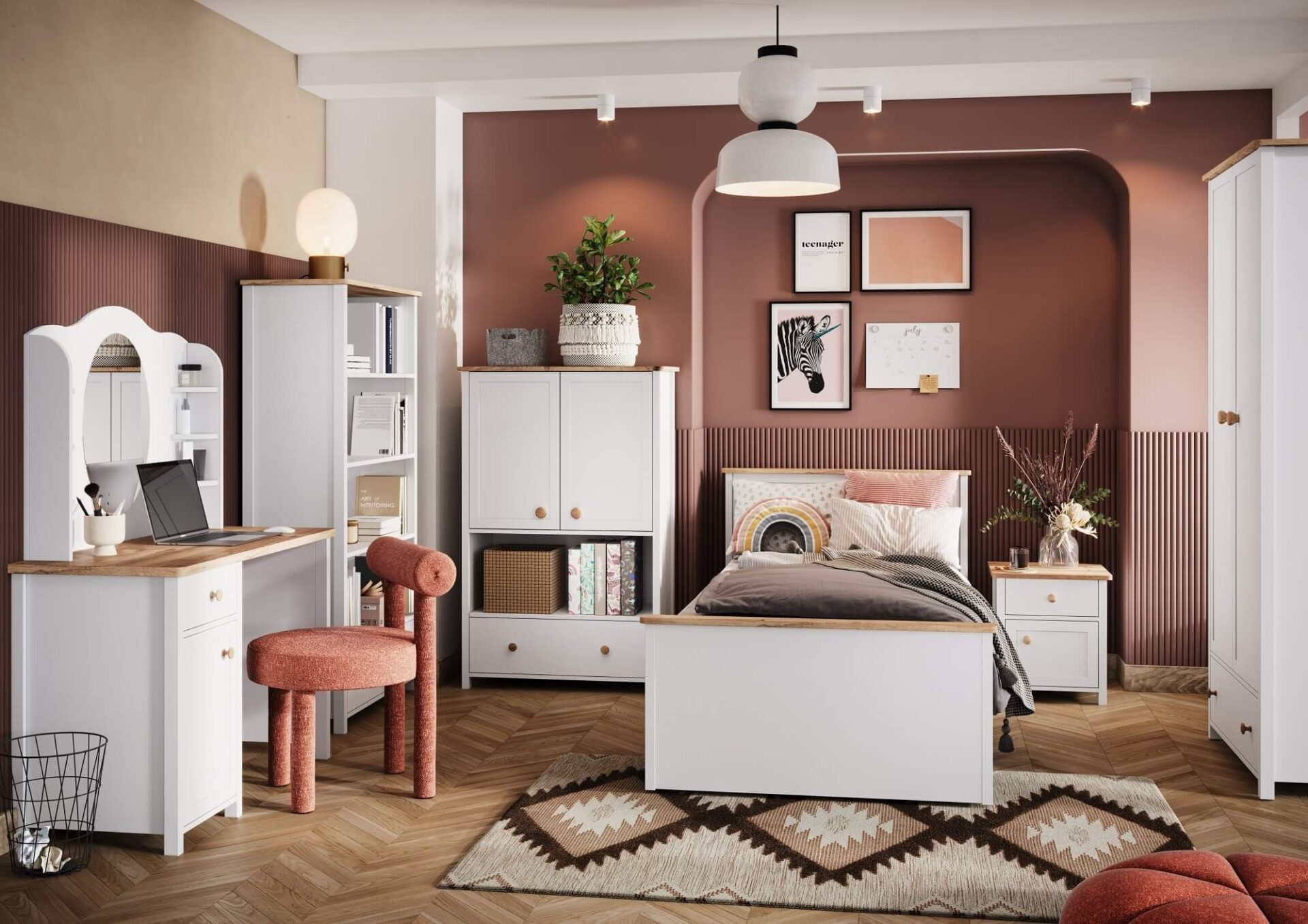 STORY SO-09 Lova su stalčiumi | Balta, Nash ąžuolas — изображение 4