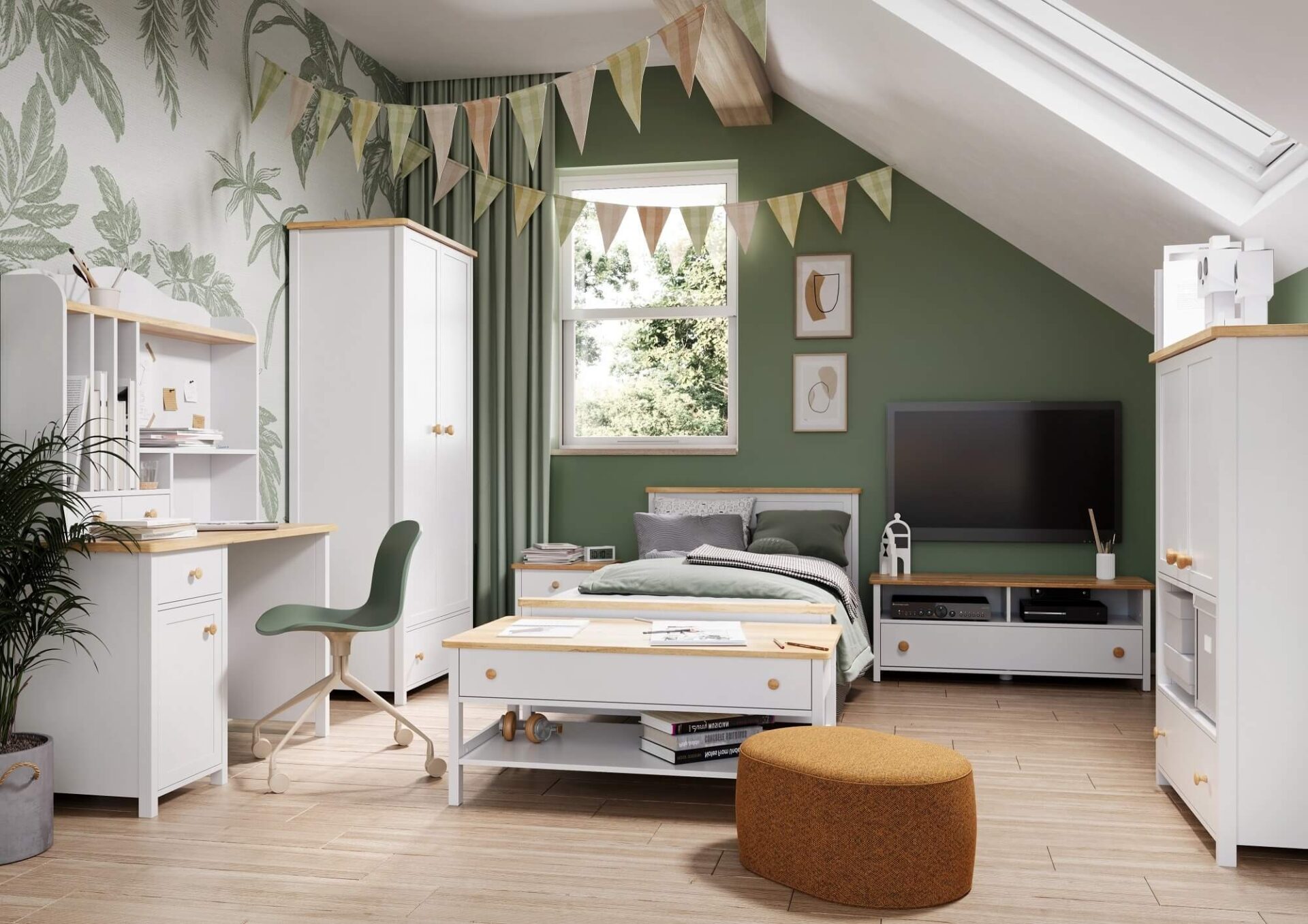 STORY SO-09 Lova su stalčiumi | Balta, Nash ąžuolas — изображение 5