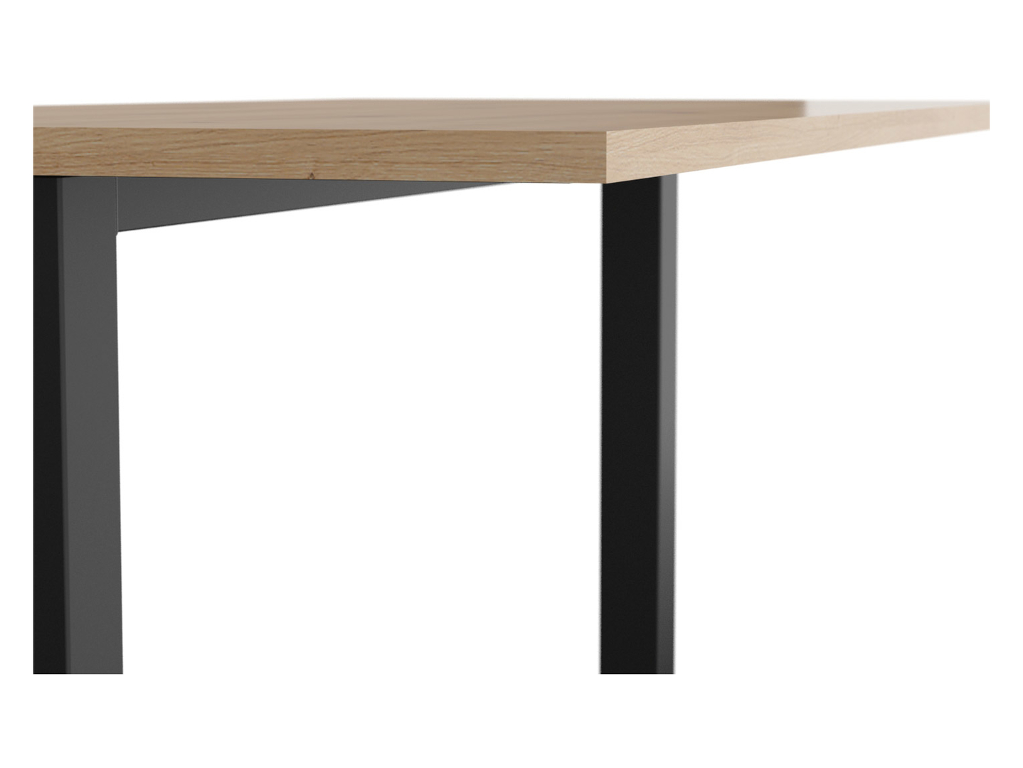 160 SPACE OFFICE rašomasis stalas, ąžuolas - Paveikslėlis 3