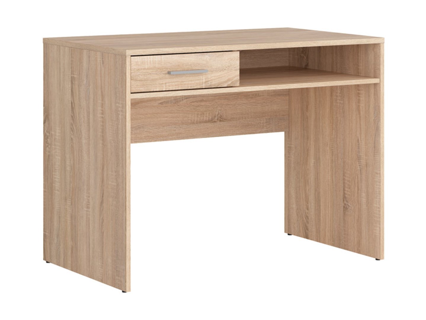 NEPO PLUS rašomasis stalas su stalčiumi, 59 cm, Sonoma ąžuolas