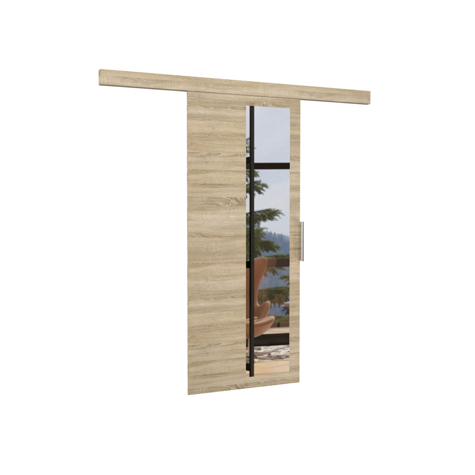 MALTA 86 Sonoma ADRK prie sienos montuojamos stumdomos durys