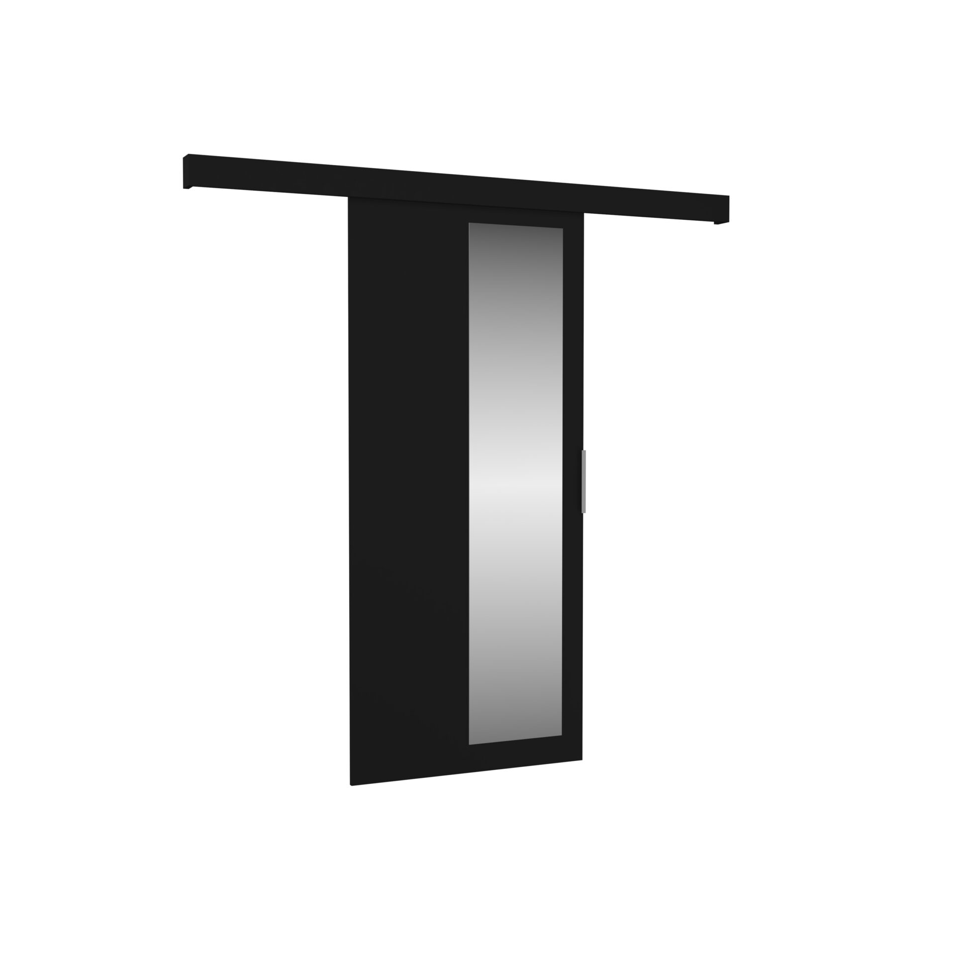 Sieninės stumdomos durys MALTA 96 Black ADRK