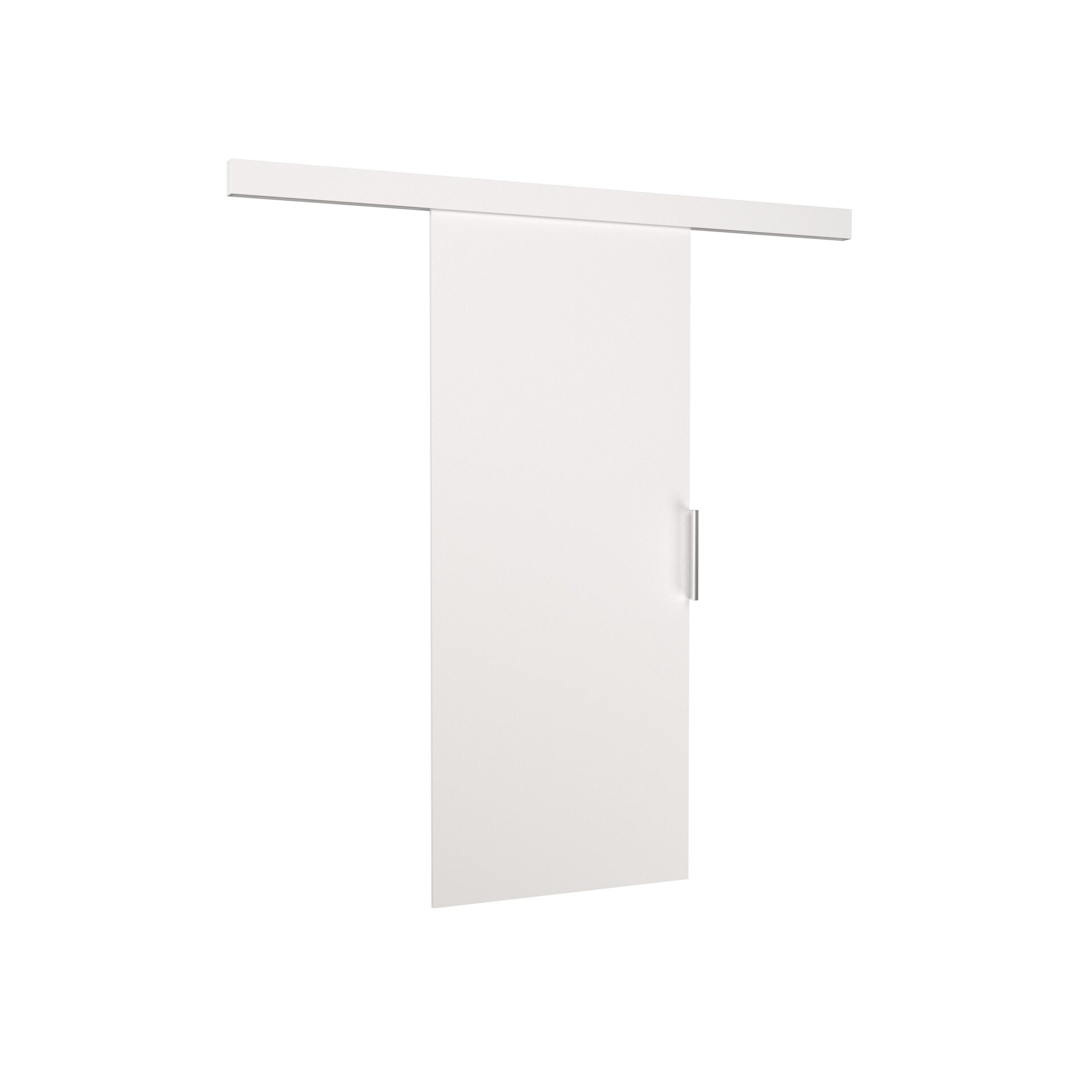 PIXI 96 baltos ADRK prie sienos tvirtinamos stumdomos durys