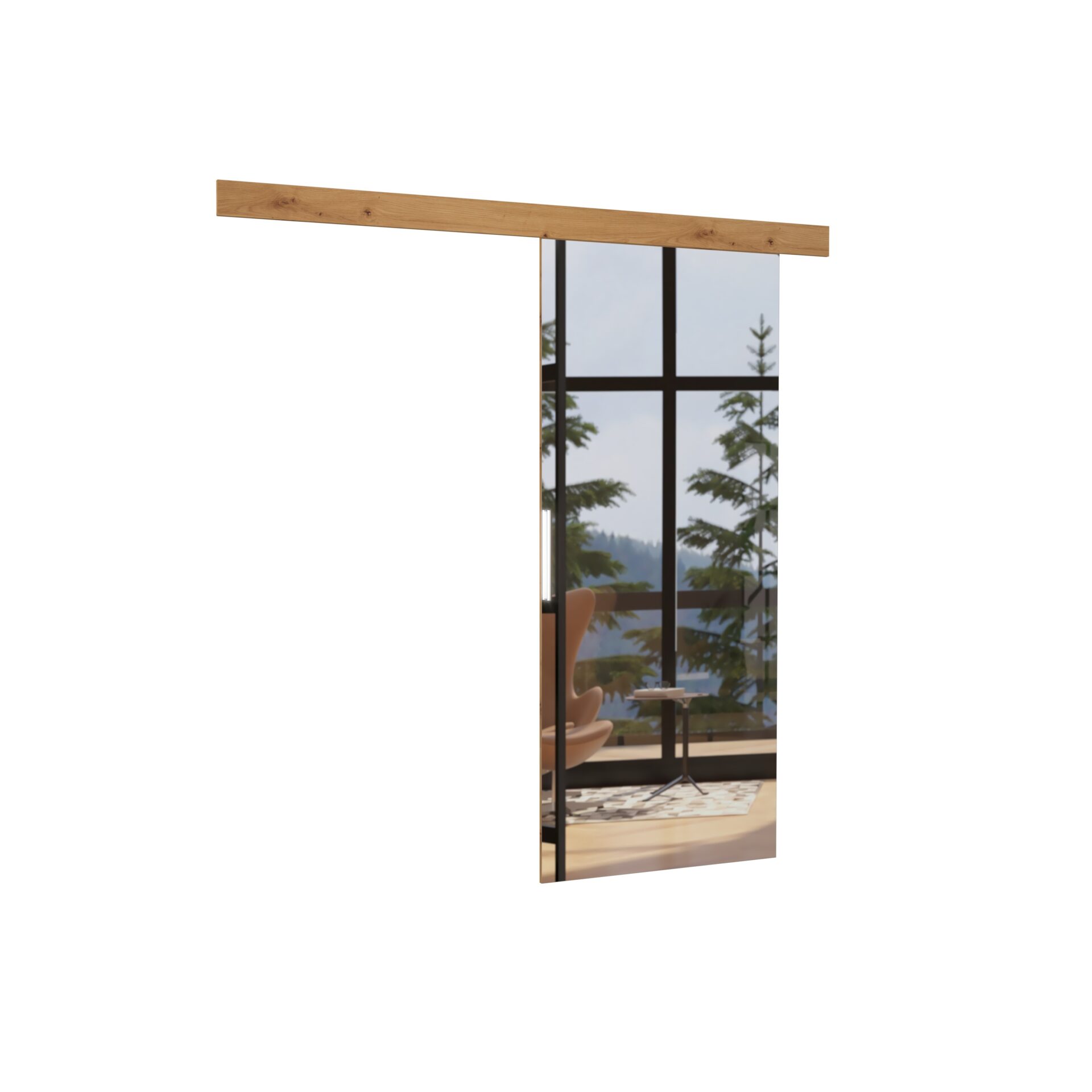 TESS 96 Artisan ADRK prie sienos montuojamos stumdomos durys