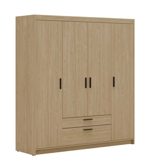 Elena 4D keturių durų spinta, alyvuotas ąžuolas