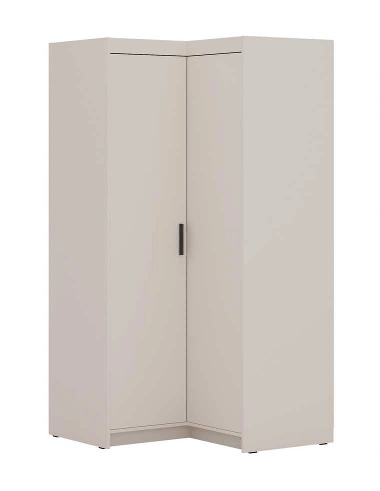 Elena kampinė spinta 2D NAR smėlio spalvos