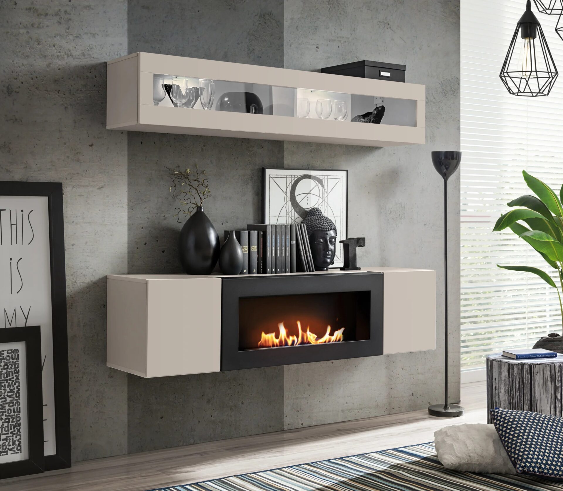 FLY N2 sieninė spintelė CASHMERE ASM