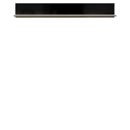 G-TE GT09 SIENINĖ LENTYNA, JUODA BLIZGĖ/ĄŽUOLAS