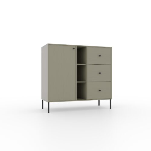 Komoda 1D 3S 3P Tili Eukaliptus ADRK