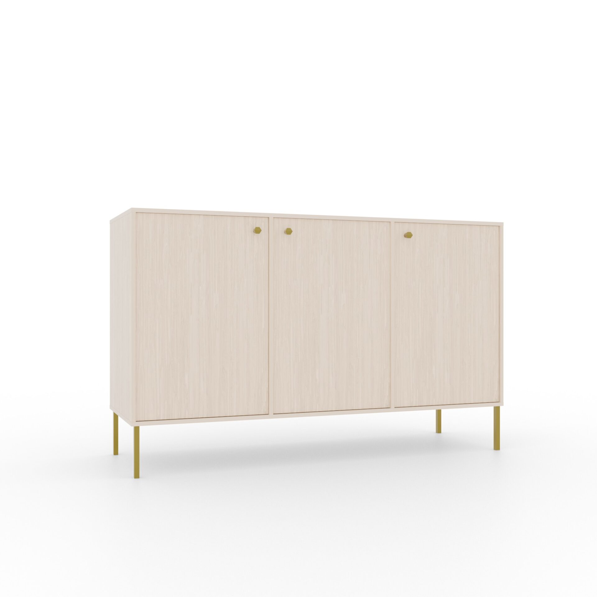 Tili 3D komoda, smėlio spalvos, ADRK