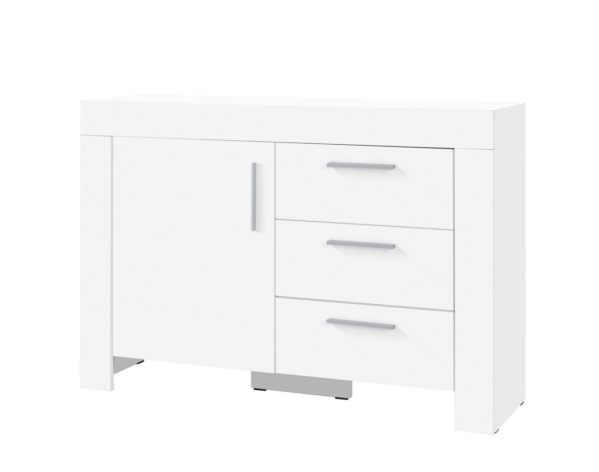 Komoda 3SZ1D CESIRO balta ADRK