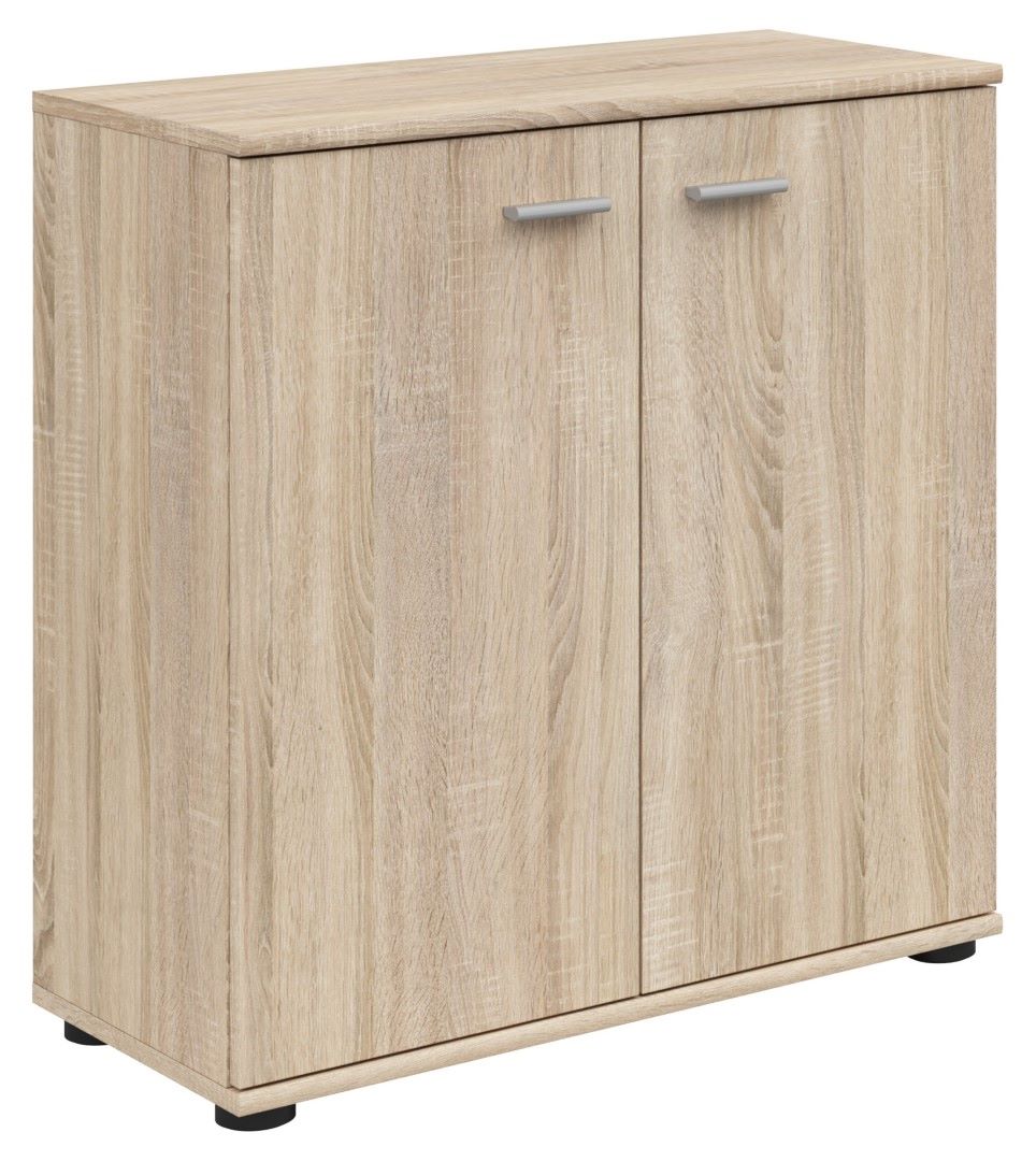 NOEDA dviejų durų komoda 71 cm, Sonoma ąžuolas