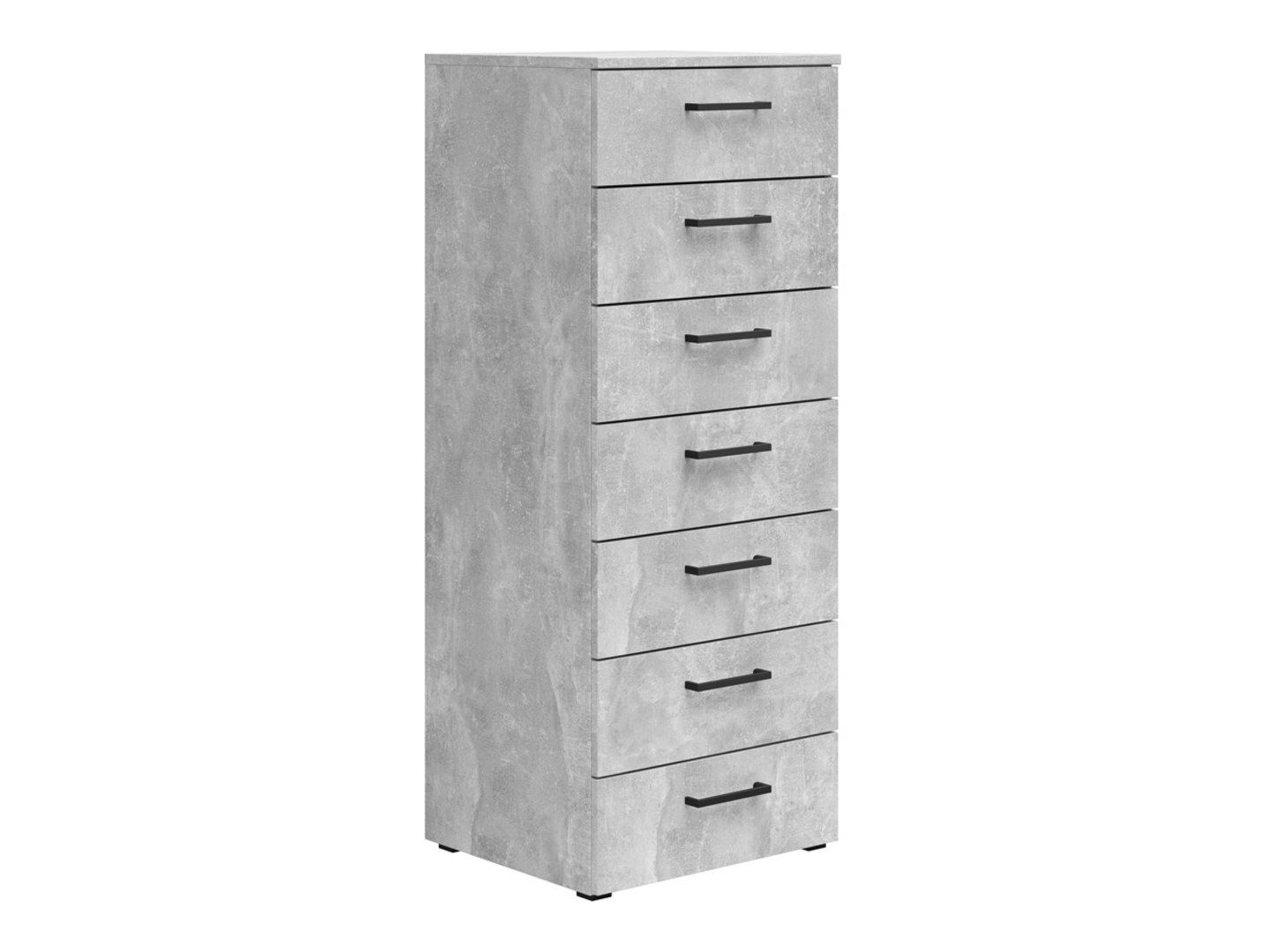 Komoda su 7 stalčiais MultiDo 45 cm šviesi ateljė