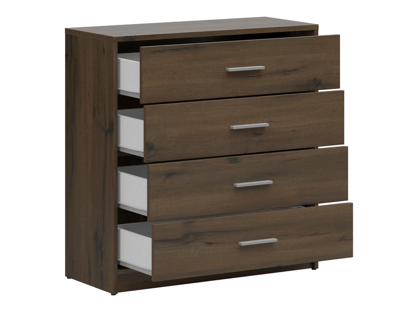 Komoda su keturiais stalčiais NEPO PLUS 80 cm, kilnus ąžuolas — изображение 2