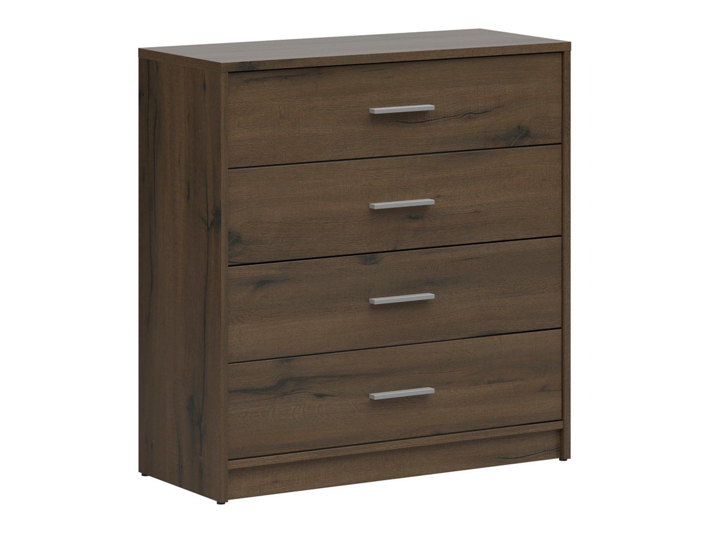 Komoda su keturiais stalčiais NEPO PLUS 80 cm, kilnus ąžuolas