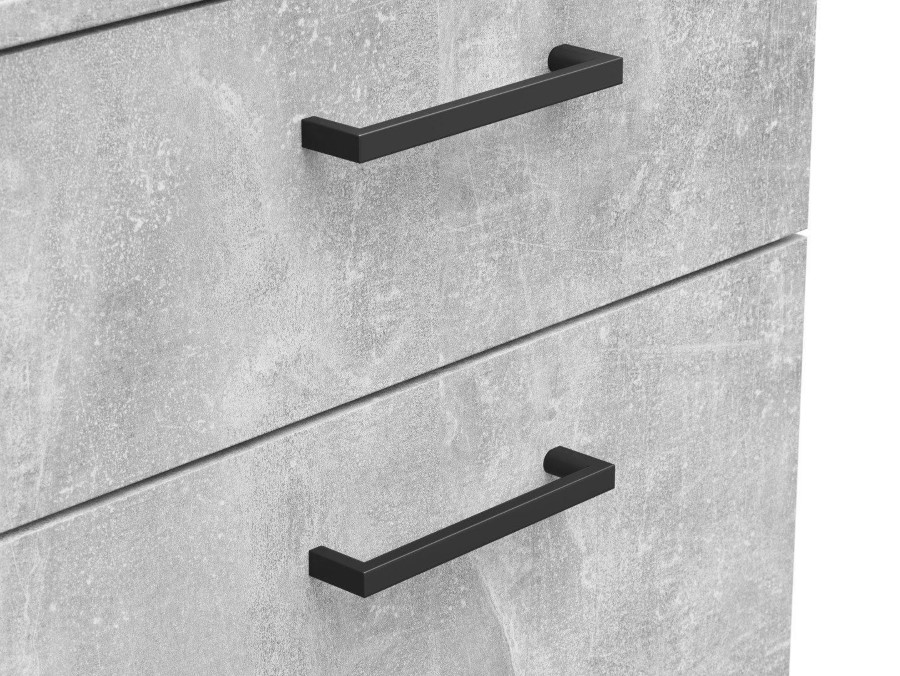 Komoda su durelėmis ir stalčiumi „MultiDo“, 45 cm, šviesi ateljė - Paveikslėlis 3