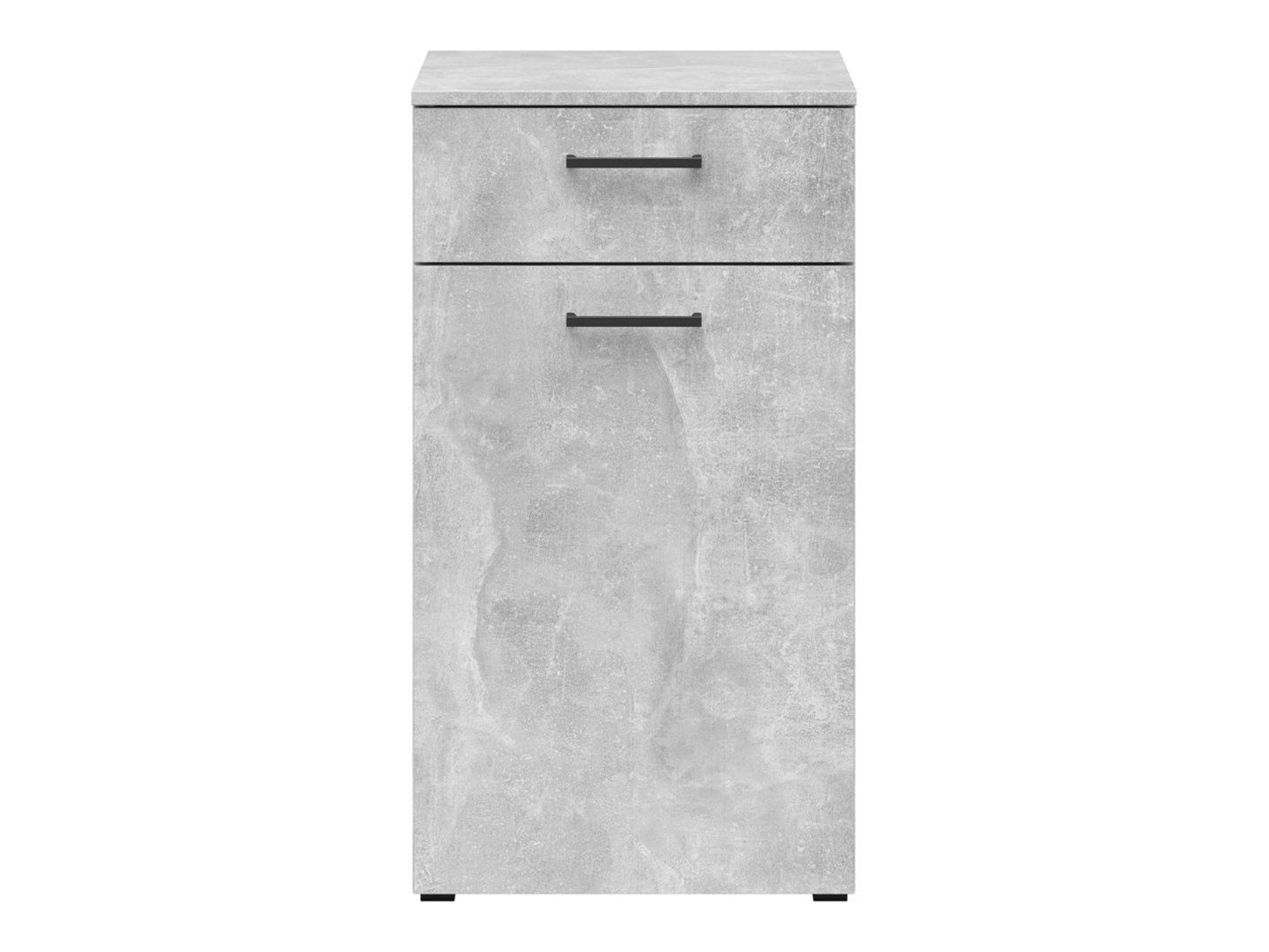 Komoda su durelėmis ir stalčiumi „MultiDo“, 45 cm, šviesi ateljė - Paveikslėlis 7