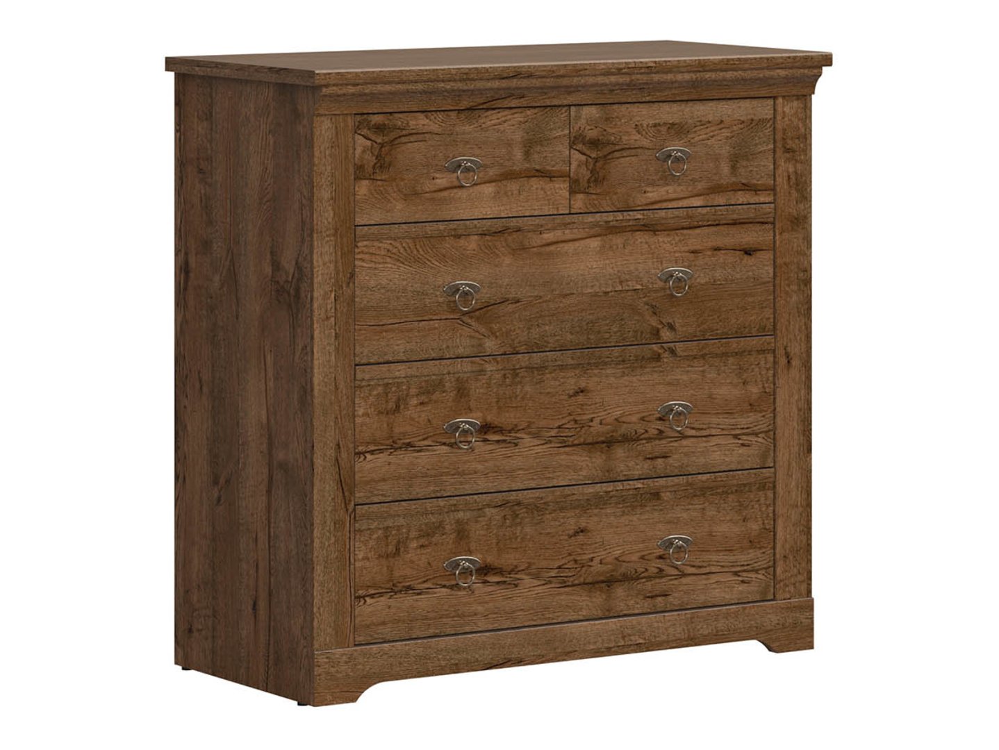 PATRAS komoda 93 cm balandžio ąžuolo spalvos