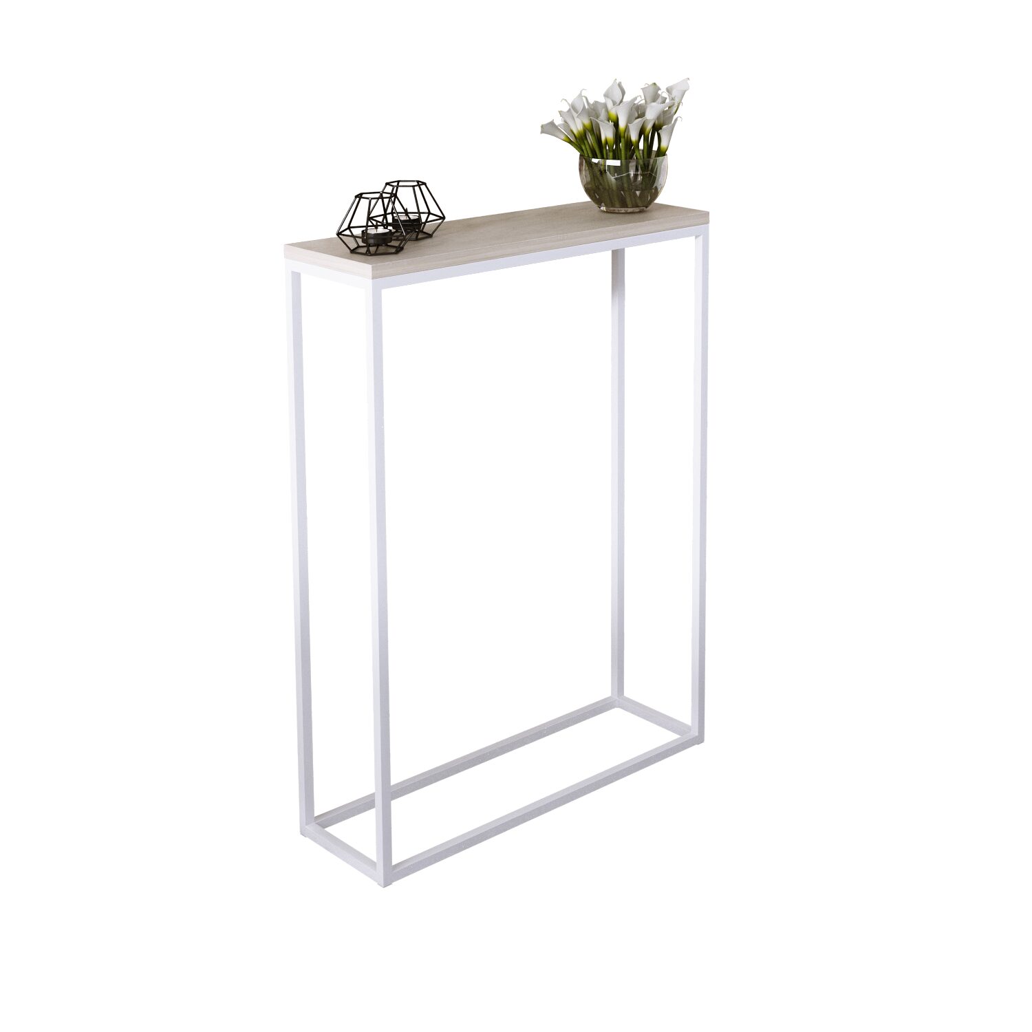 LUCAS konsolė, balta/Sonoma ADRK