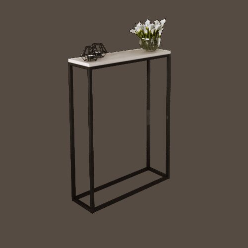 LUCAS konsolė juoda/Sonoma ADRK