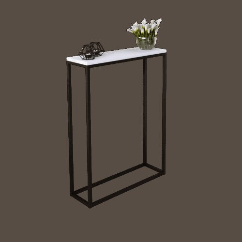 LUCAS konsolė juoda/balta ADRK