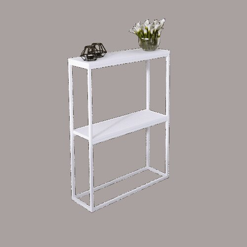 MASON konsolinė sofa-lova, balta, ADRK