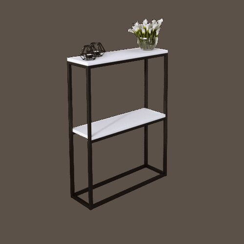 MASON konsolė juoda/balta ADRK