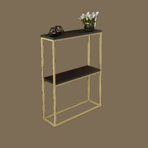 MASON konsolė auksinė/juoda ADRK