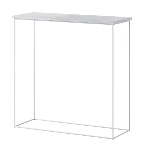 Milano konsolė, balta/betoninė, ADRK