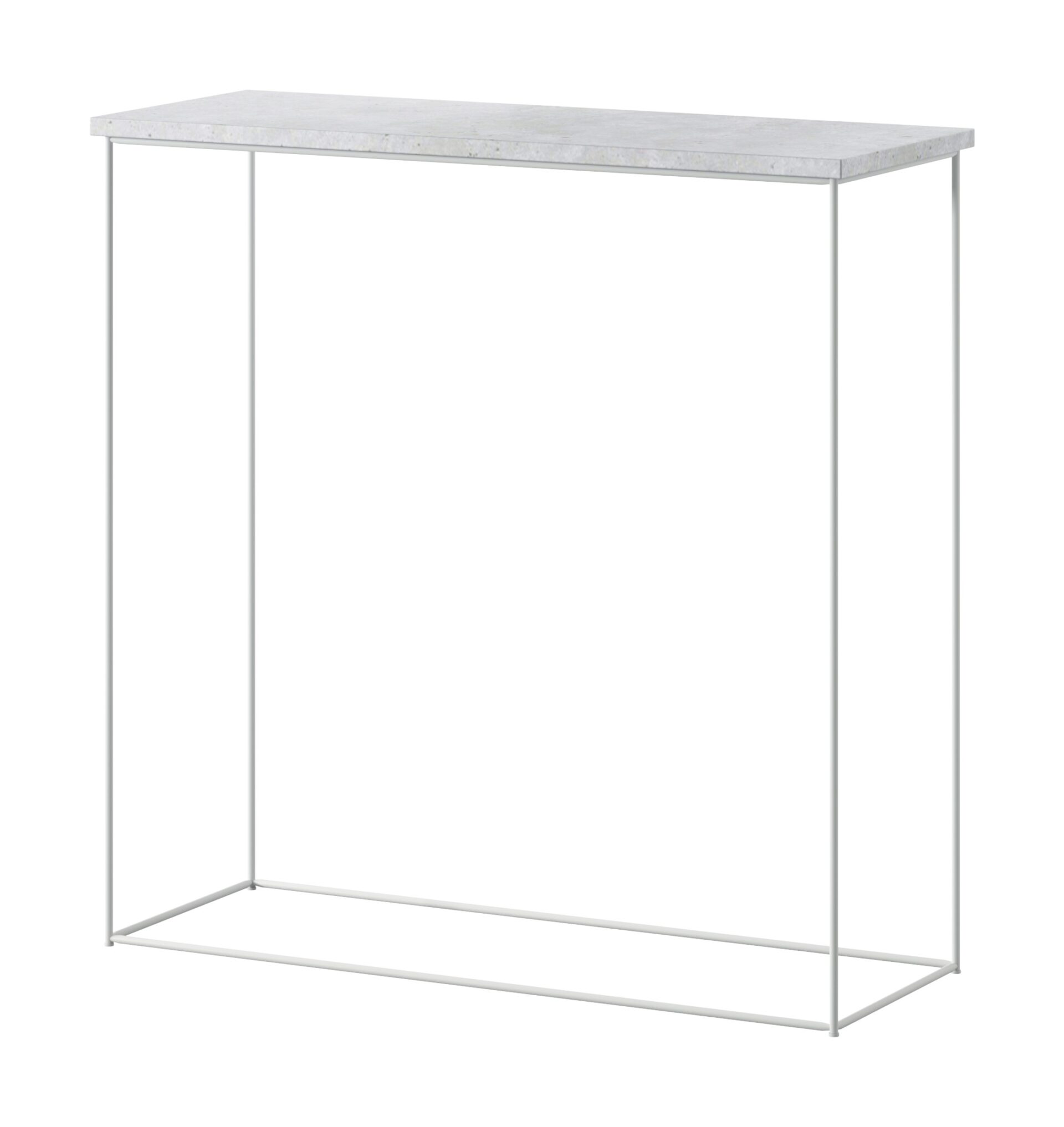 Milano konsolė, balta/betoninė, ADRK