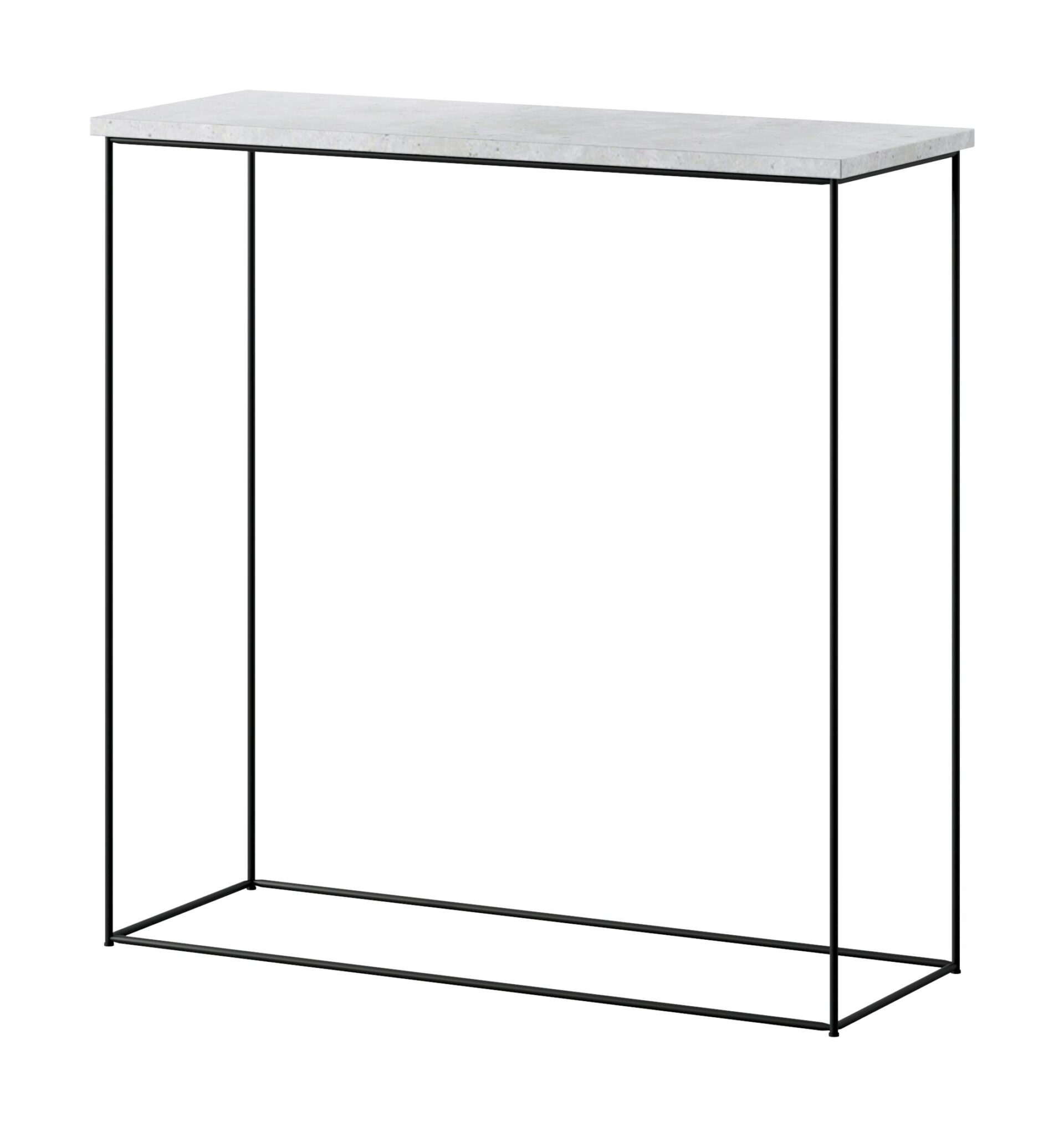 Milano konsolė, juoda/betoninė, ADRK