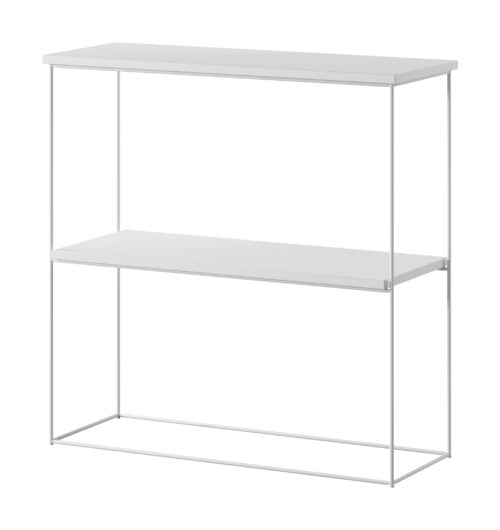 Toni konsolės staliukas, baltas, ADRK