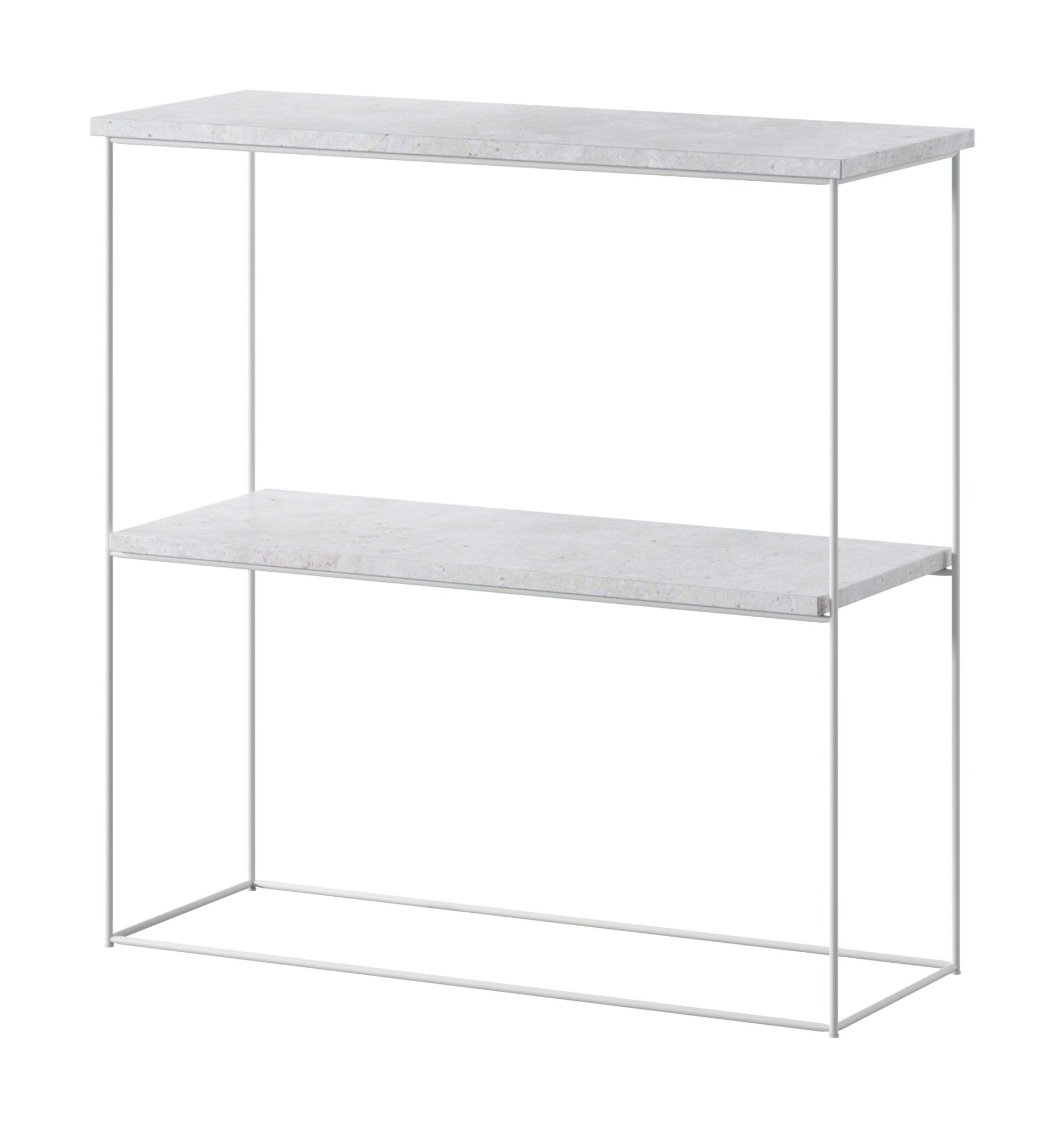 Toni konsolė, balta/betoninė, ADRK