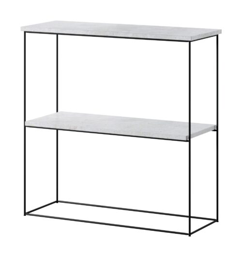 Toni konsolė, juoda/betoninė, ADRK