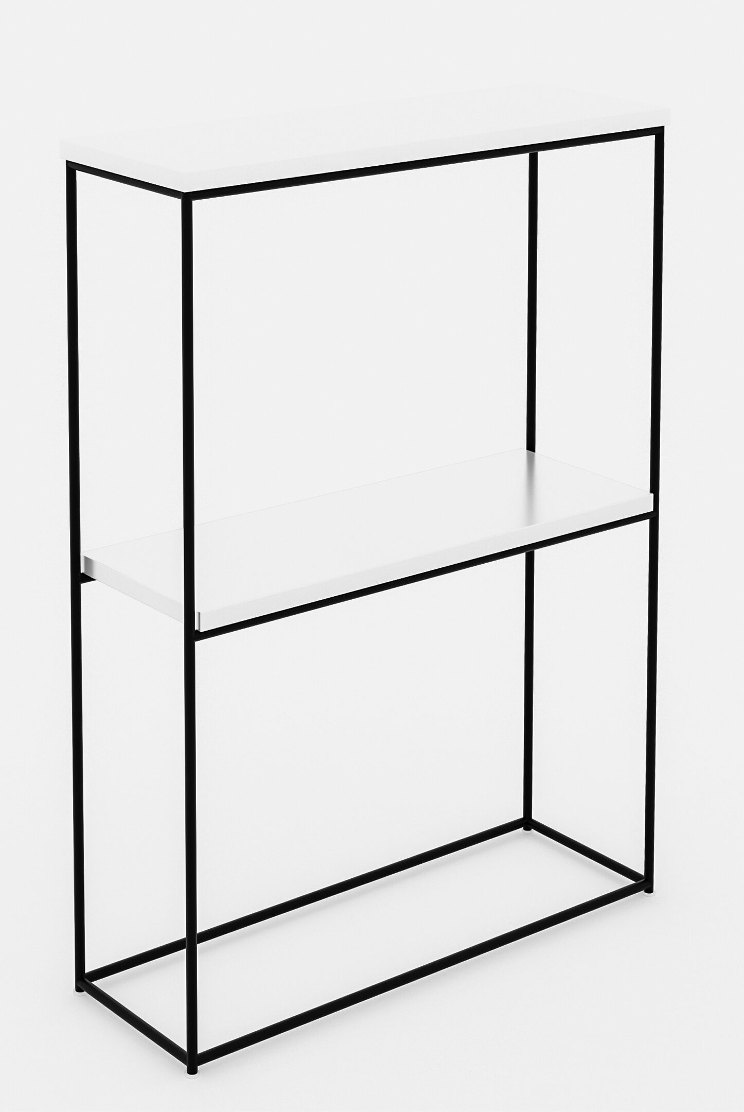 Velo konsolė juoda/balta blizgi ADRK