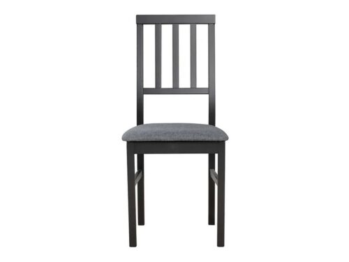 AREN minkšta kėdė juoda/pilka