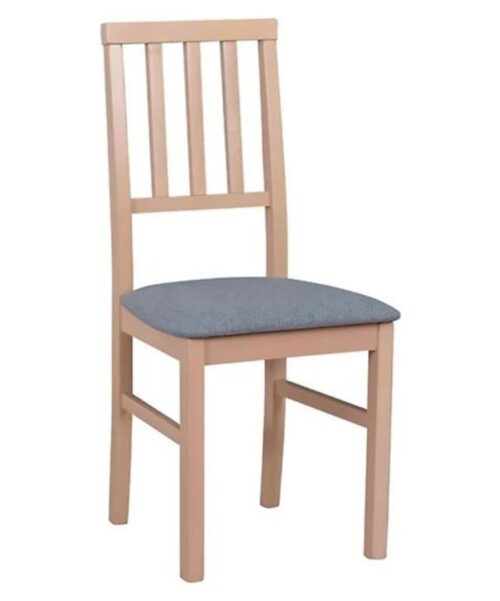 AREN apmuštas krėslas, sonoma ąžuolas/pilka