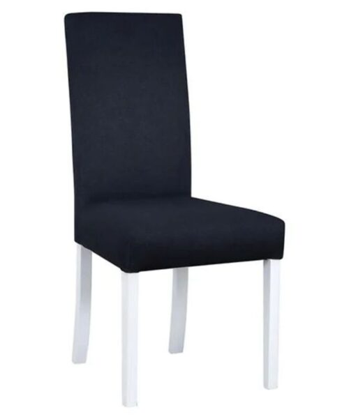 CAMPEL minkšta kėdė balta/juoda