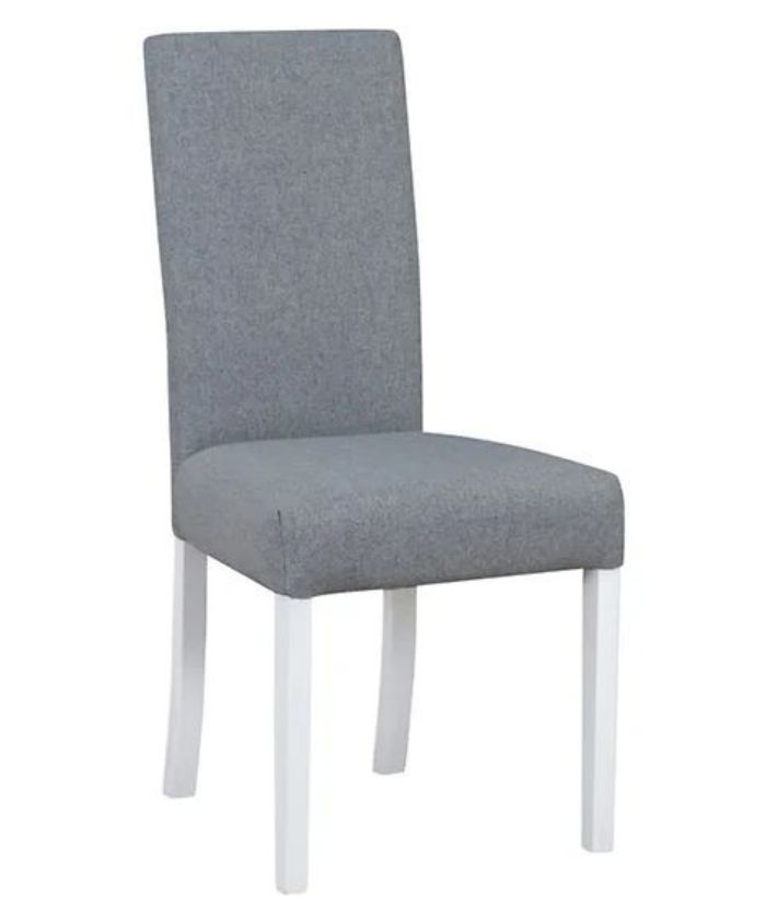 CAMPEL minkšta kėdė, balta/pilka