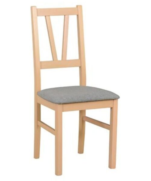 CAMPEL minkštas krėslas, sonoma ąžuolas/pilka