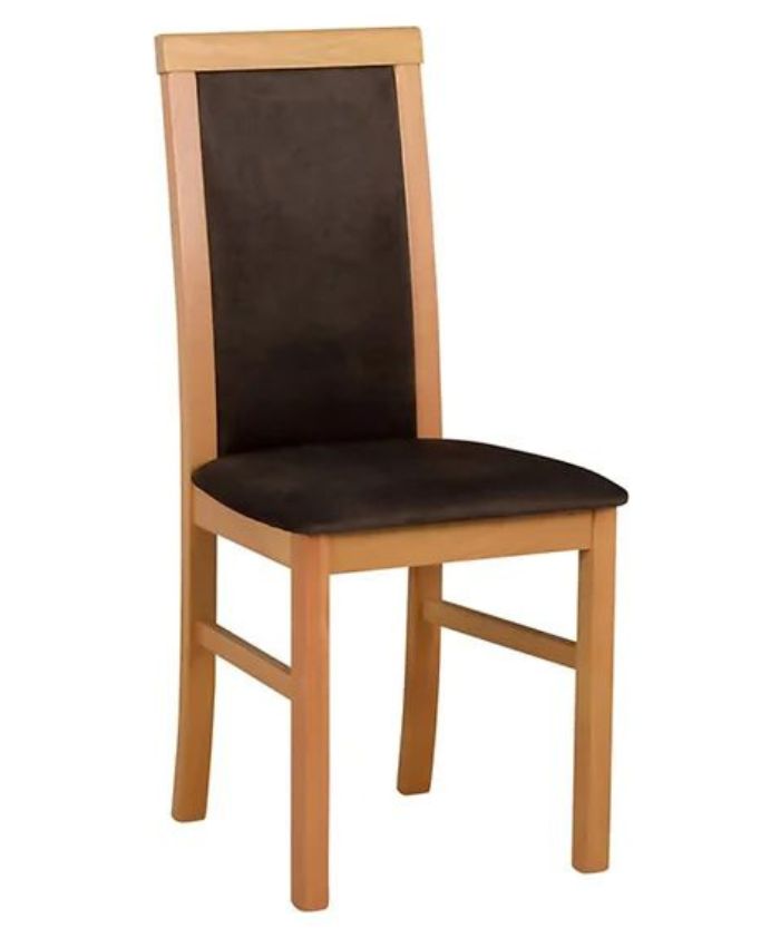 COMO apmuštas krėslas, auksinio ąžuolo „Grandman“/rudos spalvos