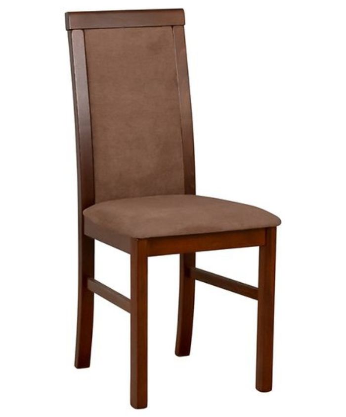 COMO apmuštas krėslas, riešuto/rudos spalvos