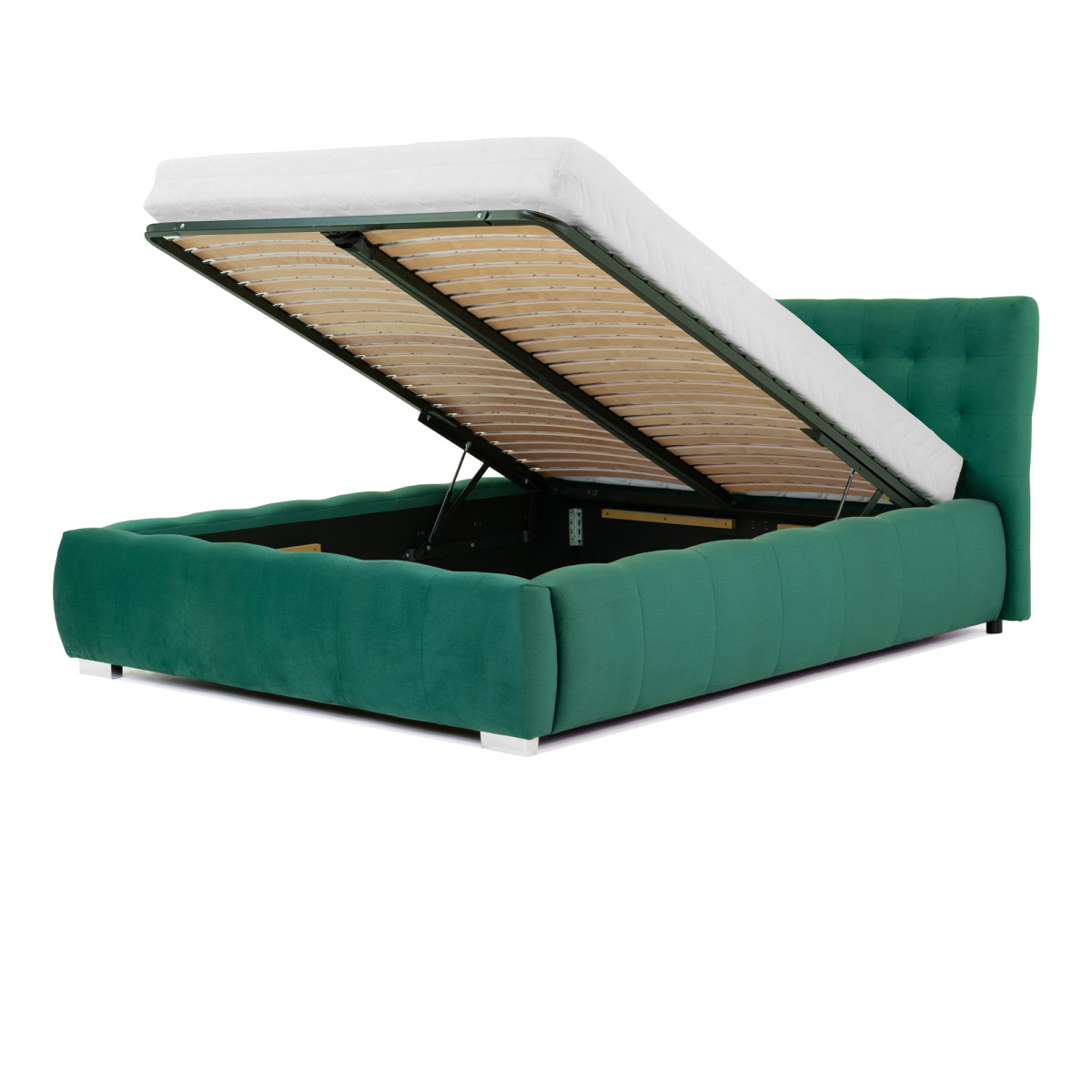 Glamour 160 lova su patalynės dėže ir metaliniu rėmu