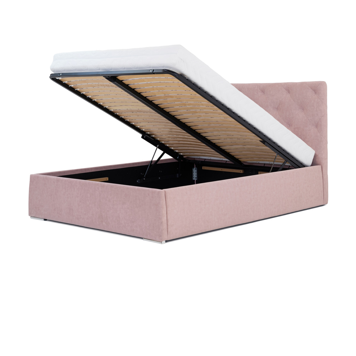 Kaja 160 lova su patalynės dėže ir metaliniu rėmu