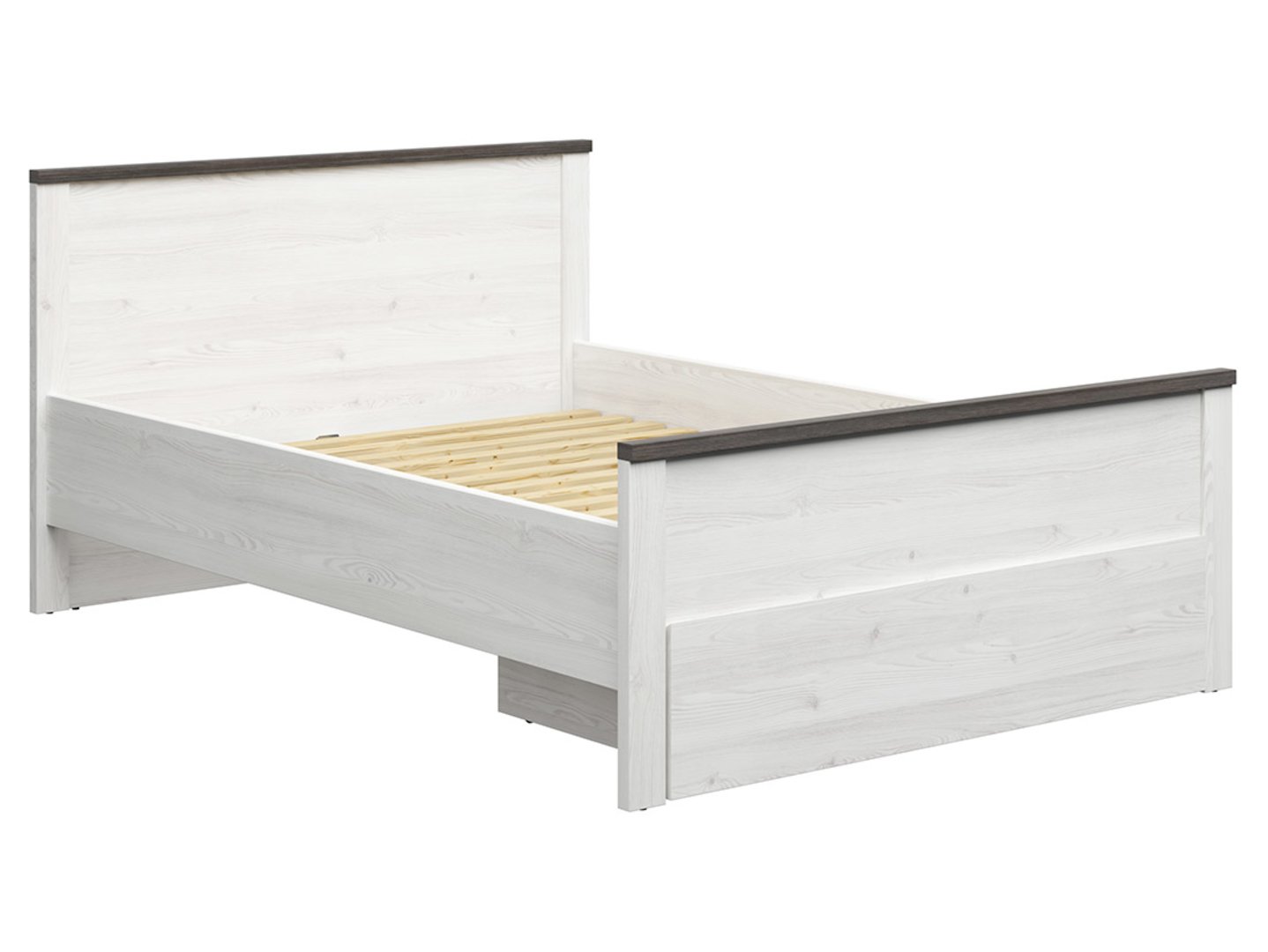 Lova 140 HESEN 149 cm šviesus Sibiu maumedis/Larico pušis