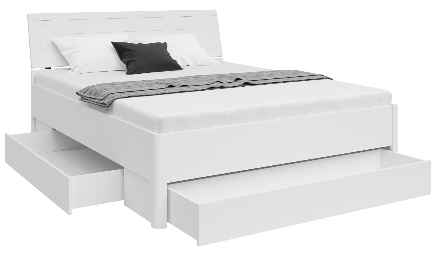 Lova 160 SATURN balta