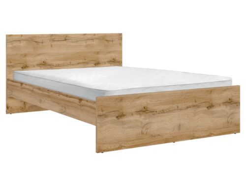 Lova 160 ZELE ąžuolo spalvos wotan